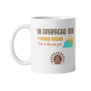 Taza blanca personalizada